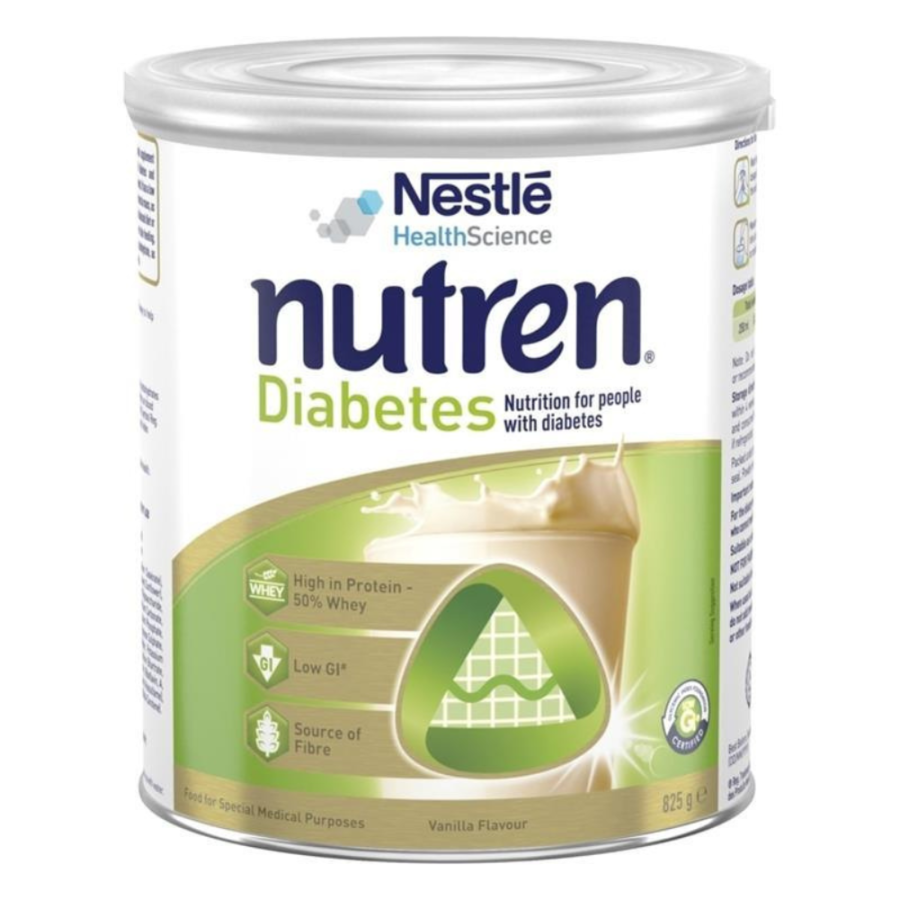 Nutren Diabetes Powder 6x825g - Low Glycemic Index Nutrition