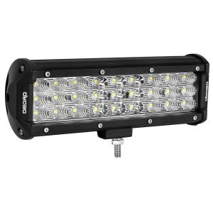 OEDRO 9" 108W LED Light Bar Tri-Row Spot Flood Combo Led Work Light Off Road Driving Fog Lamp Boat Lighting