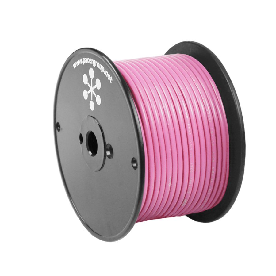 PACER WUL14PK-100 PINK 14 AWG PRIMARY WIRE - 100