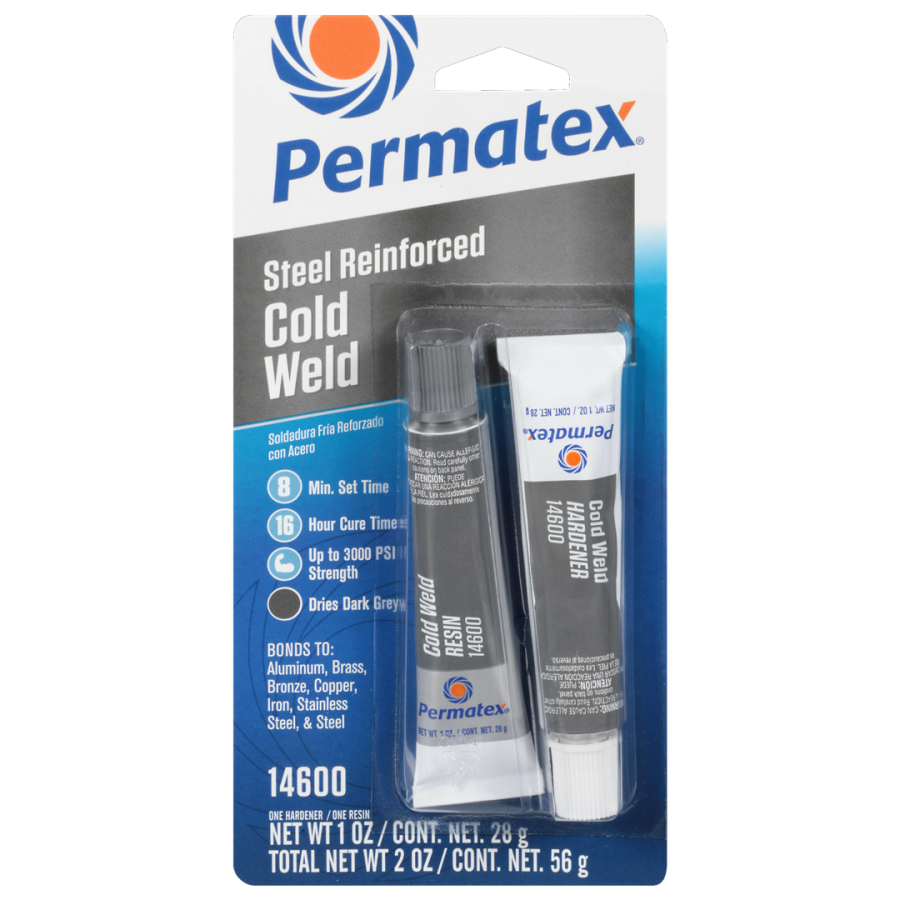 PERMATEX 14600 1 Oz Cold Weld Bonding Compound 2 Count