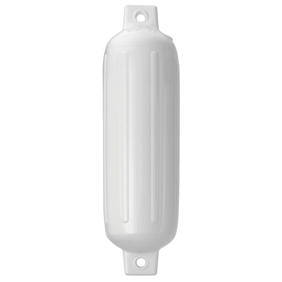 POLYFORM G-1-WHITE G-1 TWIN EYE FENDER 3.5 INCH X 12.8 INCH WHITE