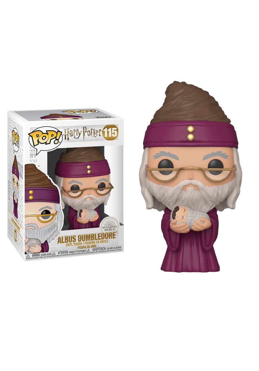 POP Harry Potter: Dumbledore and Baby Harry Figure