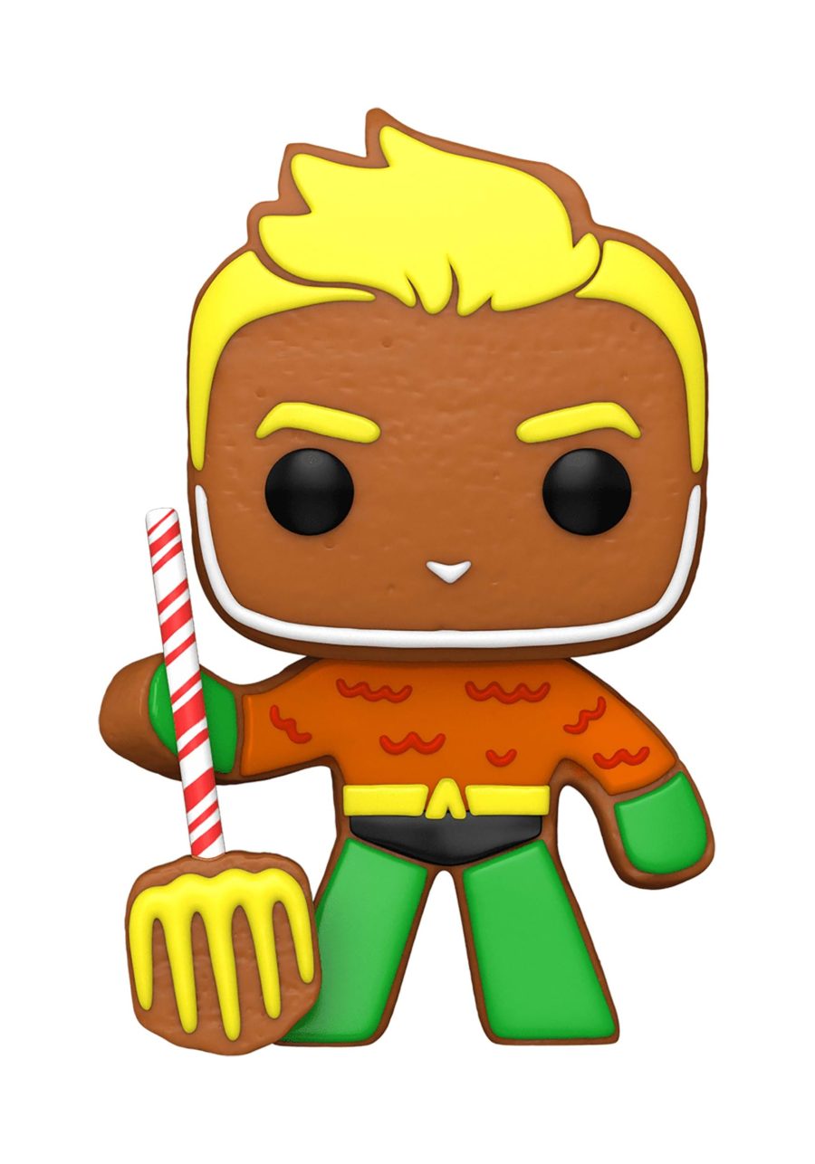 POP! Heroes: DC Holiday Gingerbread Aquaman Figure