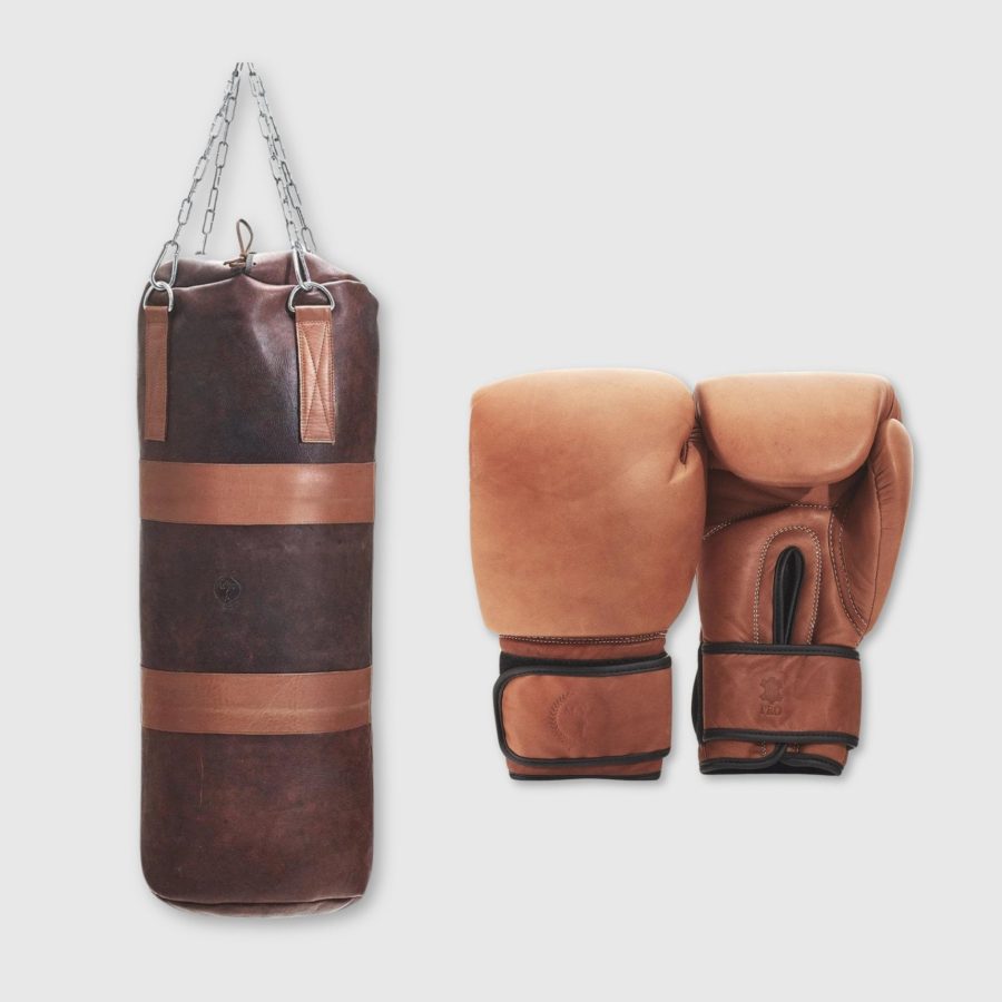 PRO Brown/Tan Heritage Leather Boxing Package