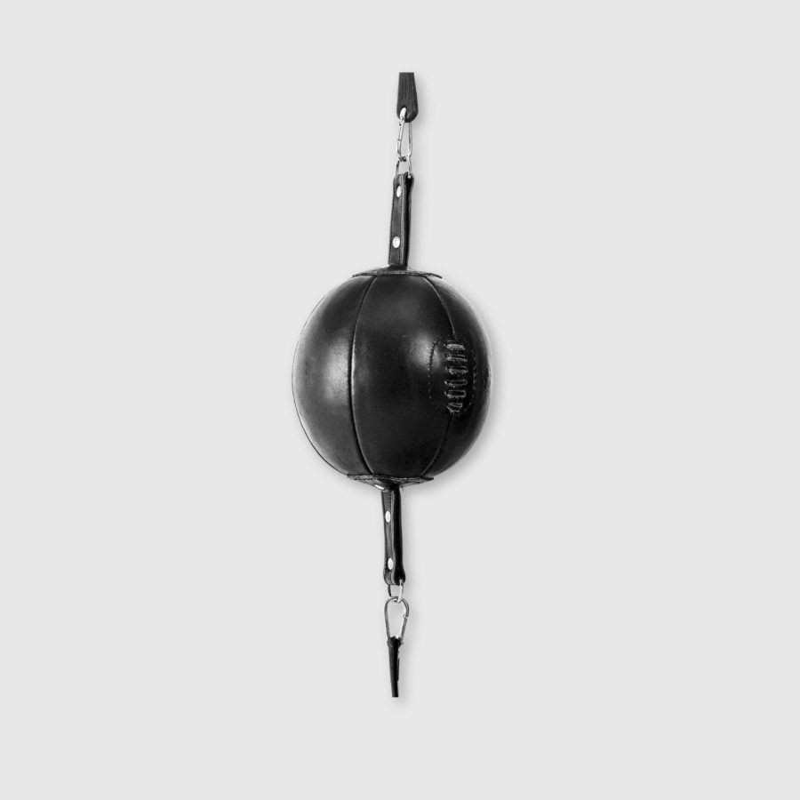 PRO Executive Black Leather Boxing Speed Ball, Double End