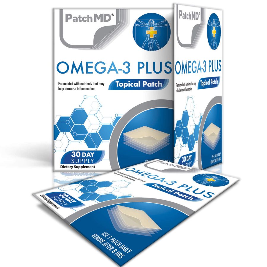 PatchMD Omega 3 Plus Patch - 30 Day Supply