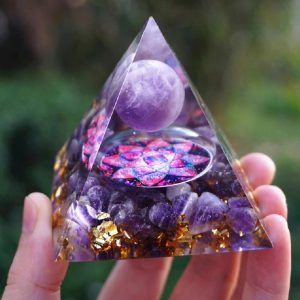 Peace-Of-Mind Guardian Orgone Pyramid