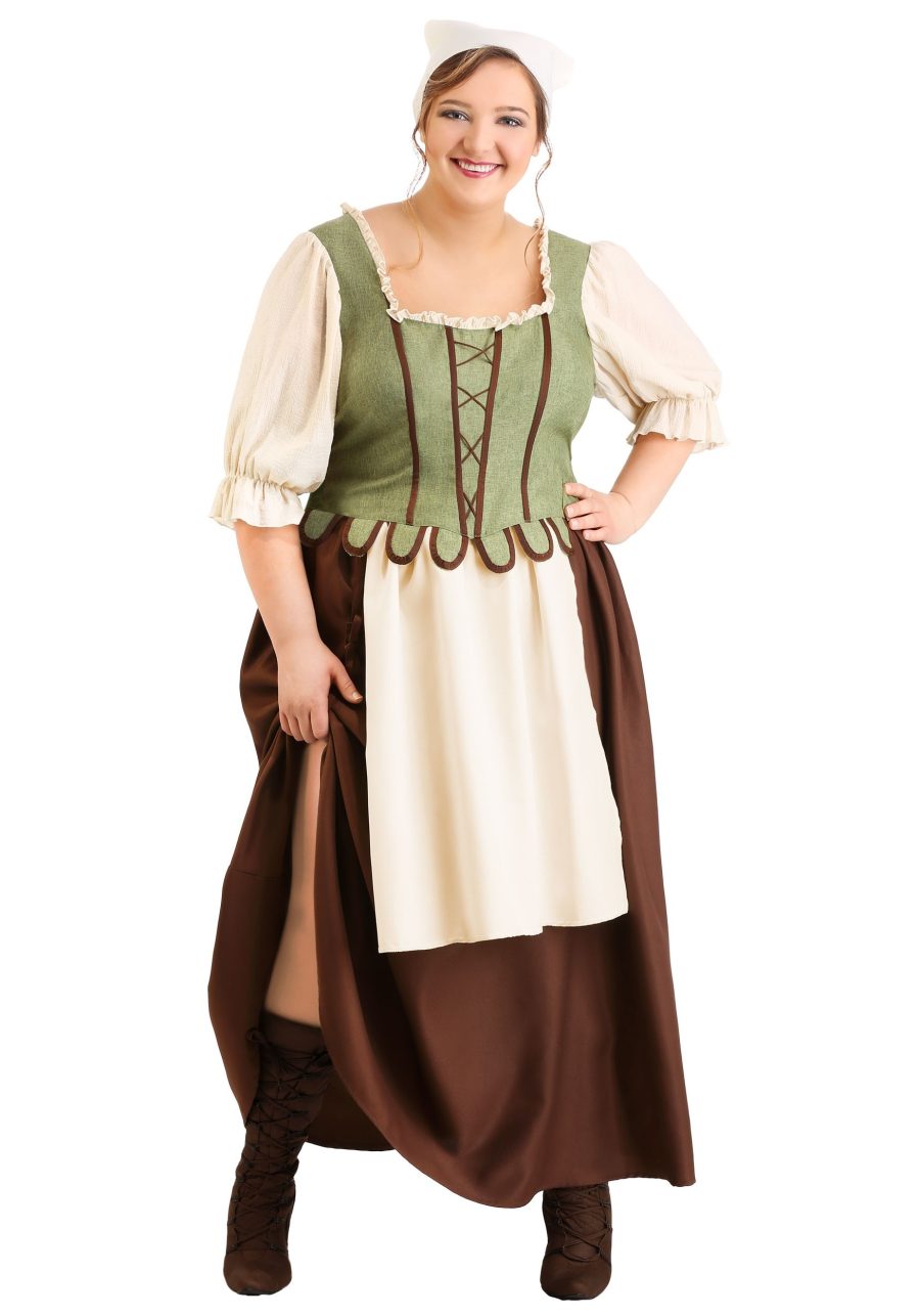 Plus Size Medieval Pub Wench Women's Costume
