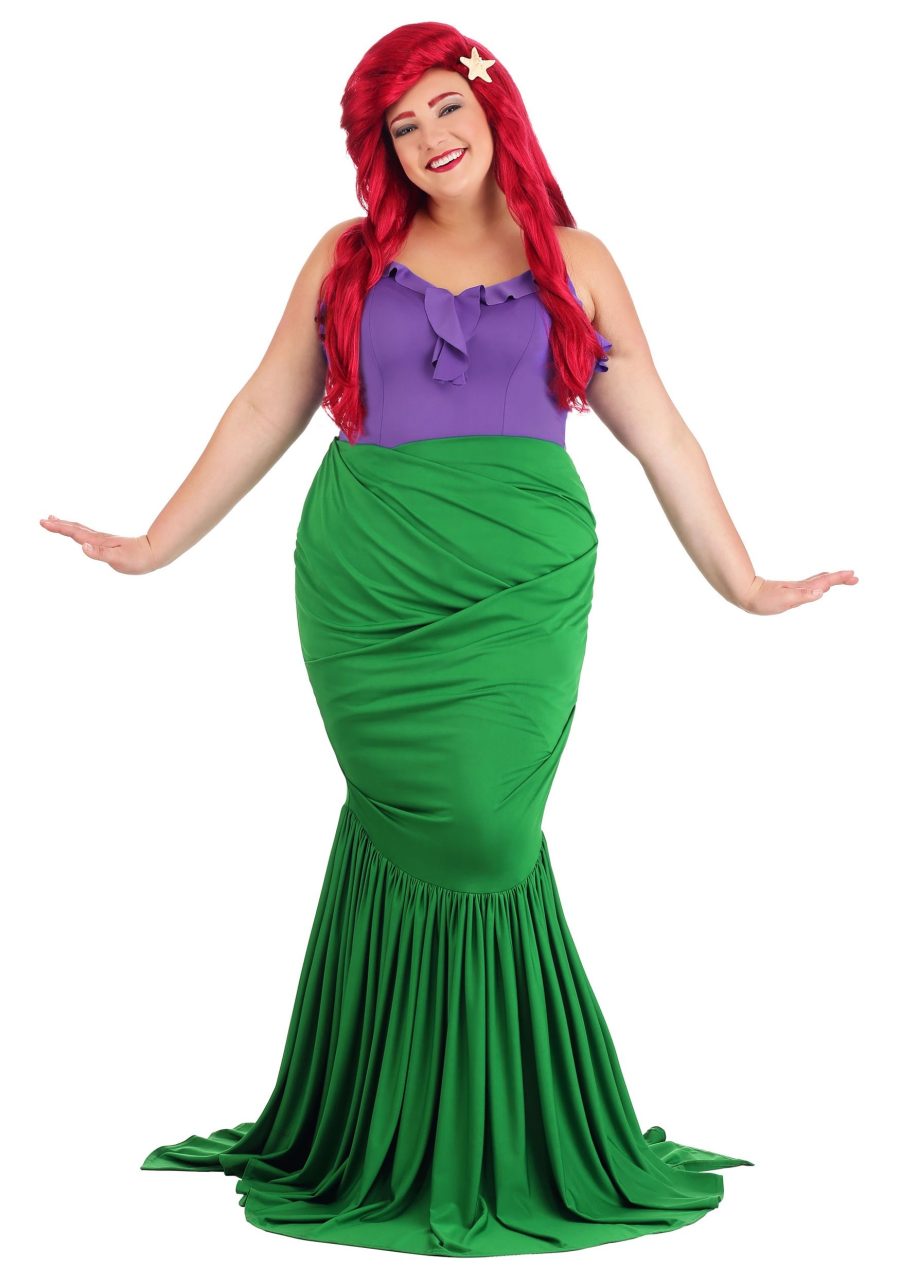 Plus Size Undersea Mermaid Women's Costume