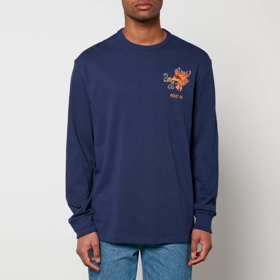 Polo Ralph Lauren Embroidered Cotton T-Shirt - S