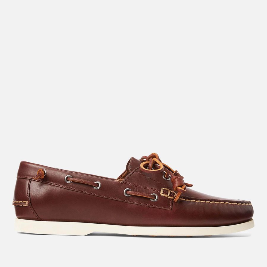 Polo Ralph Lauren Merton Leather Boat Shoes - UK 7