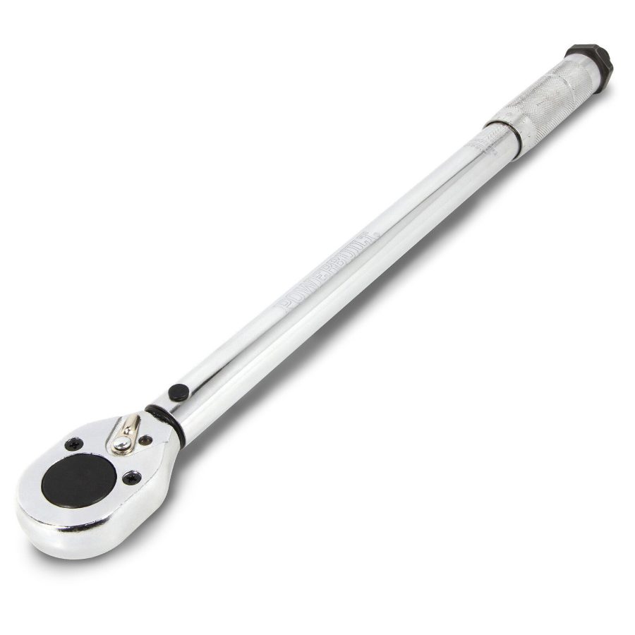 Powerbuilt 1/2 Inch Drive Micrometer Ratcheting Torque Wrench - 644999