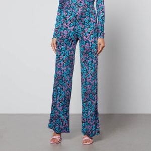 ROTATE Birger Christensen Briella Satin Trousers - DK 32/UK 6