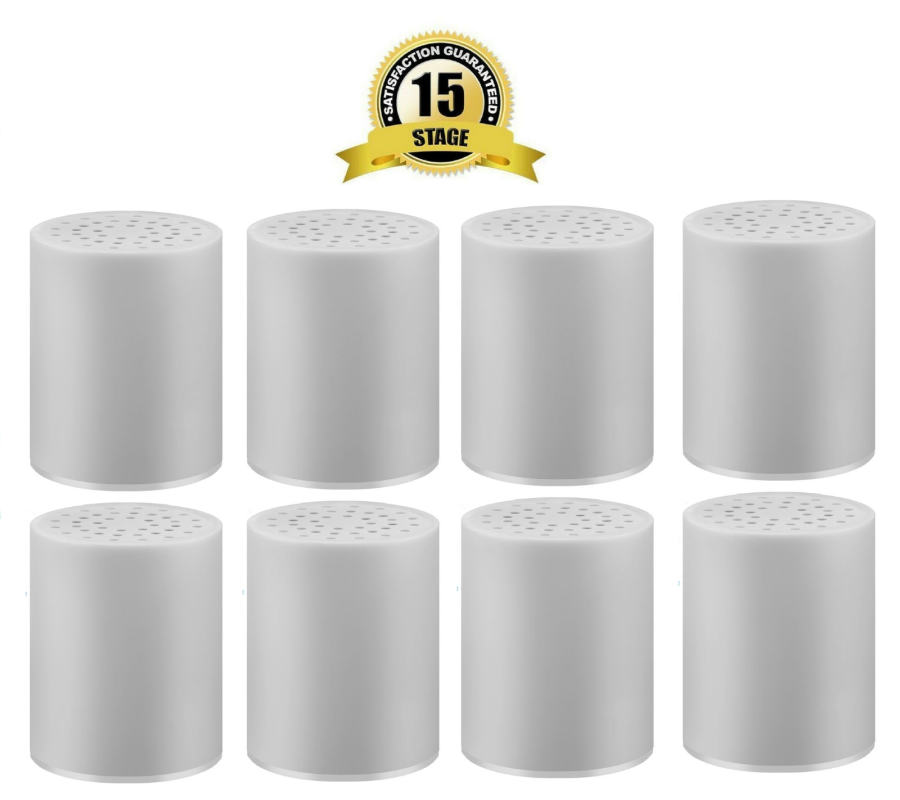 Replacement Shower Filter Cartridge for Universal Shower Filter Softener 1-8Pack