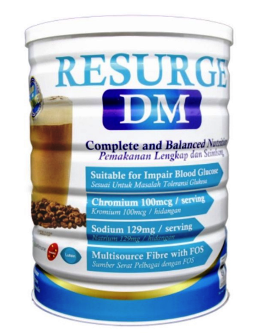 Resurge DM COFFEE Flavor Complete & Balance Nutrition for Adult