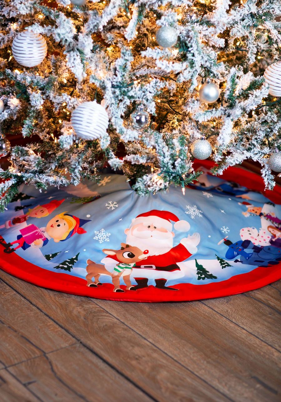 Rudolph & Friends Christmas Tree Skirt