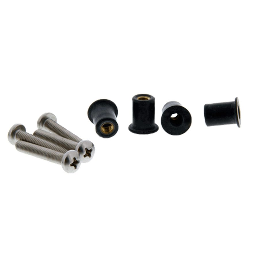 SCOTTY 0133-4 WELL NUT MOUNTING KIT - 4 PACK