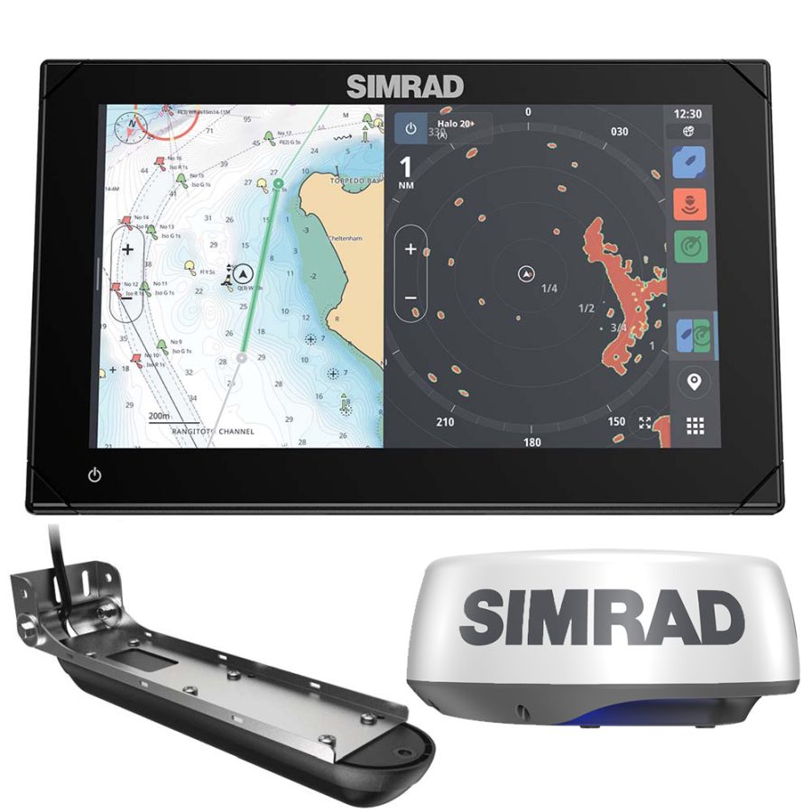 SIMRAD 000-15377-001 NSX 3009 RADAR BUNDLE HALO20+ AND ACTIVE IMAGING