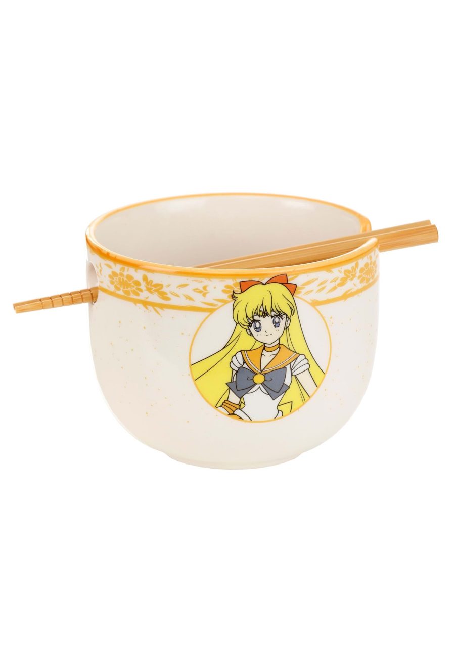 Sailor Venus Noodle Bowl with Chopsticks