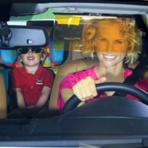 See-Through Car Visor for Day & Night