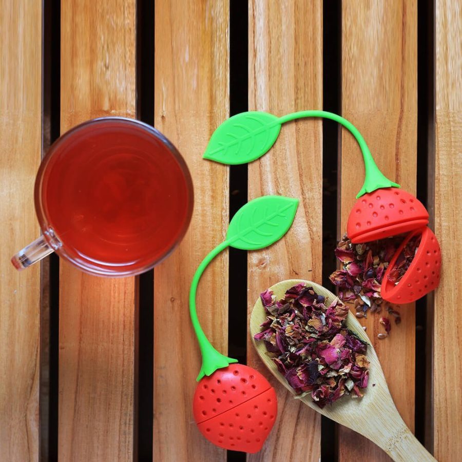 Silicone Strawberry Tea Infuser