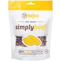Sojos Simply Beef Freeze-Dried Dog Treats, 4 oz