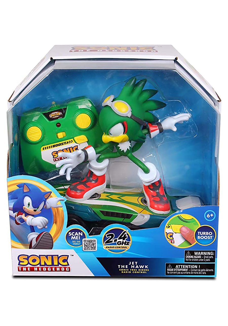 Sonic the Hedgehog Jet R/C Skateboard with Turbo Boost