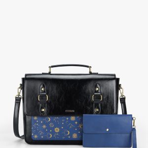 Starrynight Vintage 15.6-Inch Briefcase