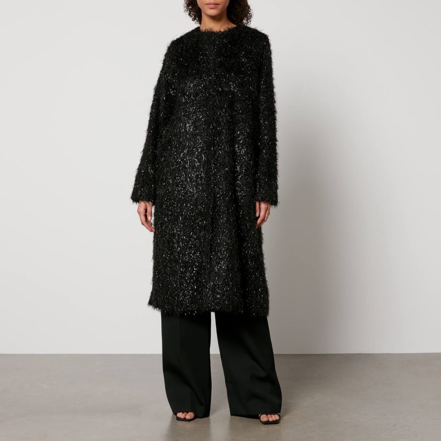 Stine Goya Alec Lurex Faux Fur Coat - XXS