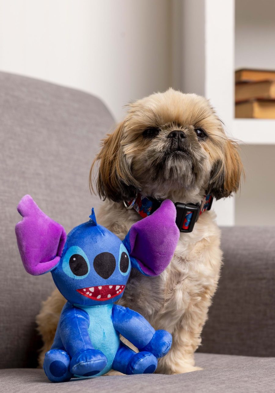Stitch Squeaker Plush Dog Toy