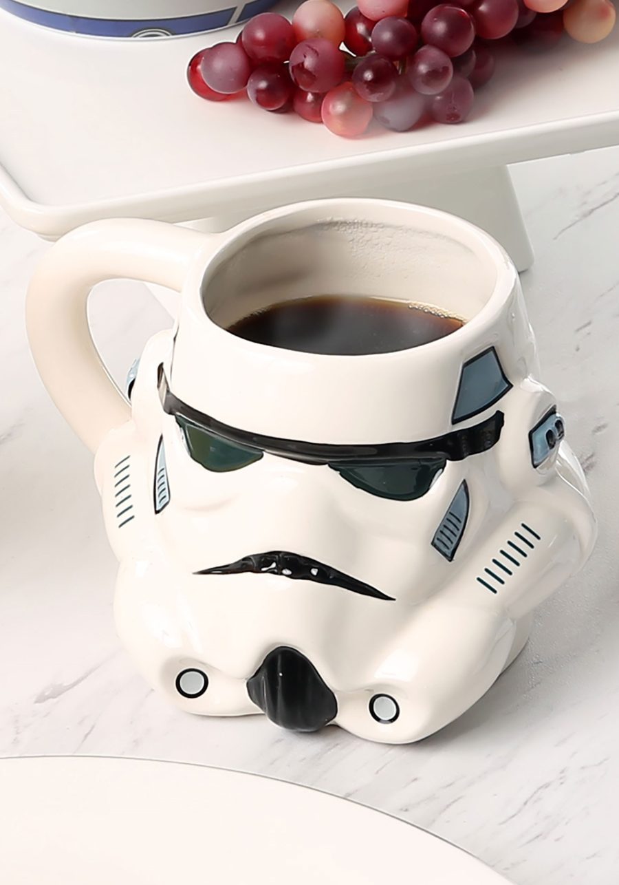 Stormtrooper Molded Star Wars Ceramic Mug