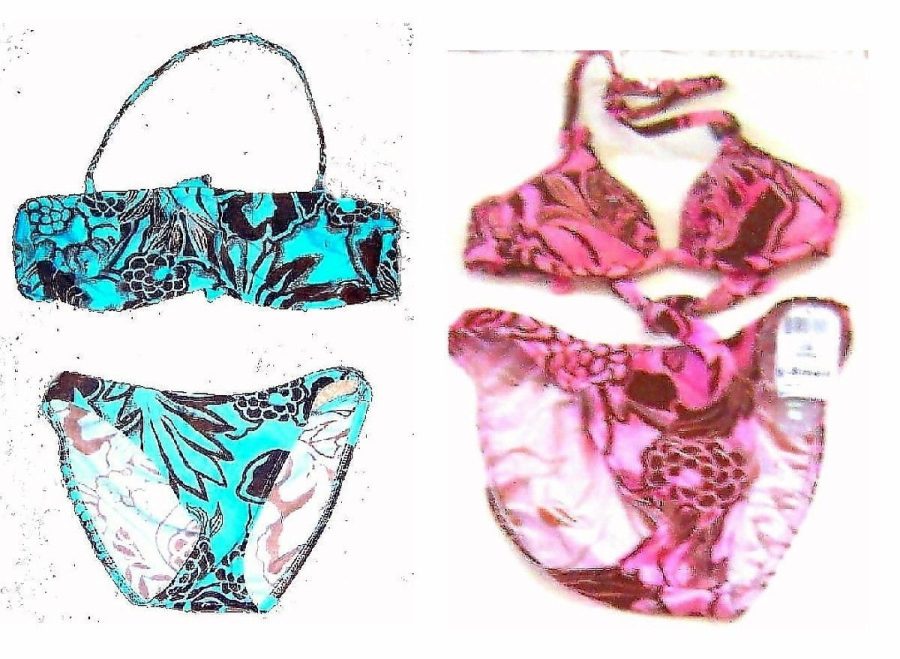 Sunsets Jungle Love & Baja Bikini Swimsuit Swimsuit Separates Sz XS-XL