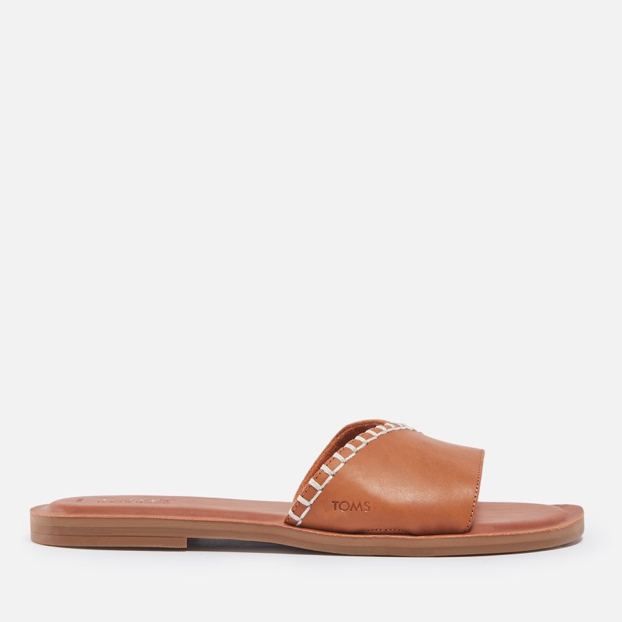 TOMS Women's Shea Leather and Suede Flat Sandals - UK 5