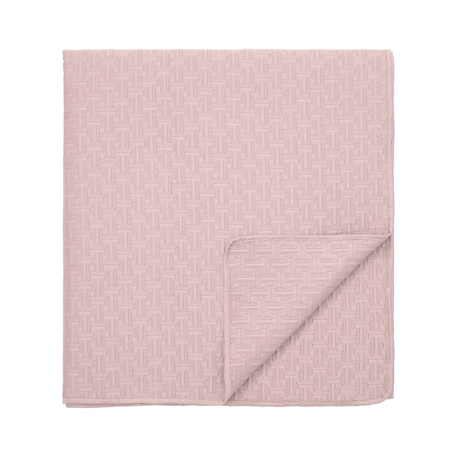 Ted Baker T Quilted Throw - Pink - 250x265cm