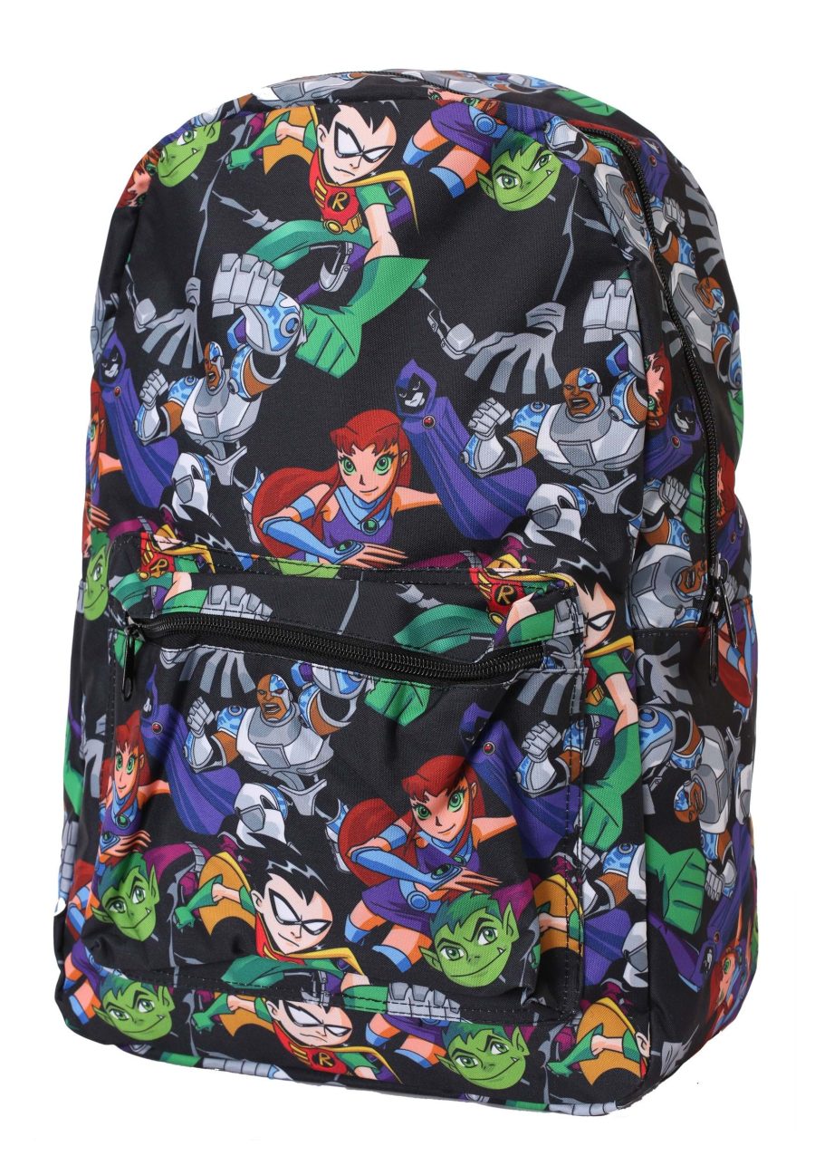 Teen Titans Go! All Over Print Backpack
