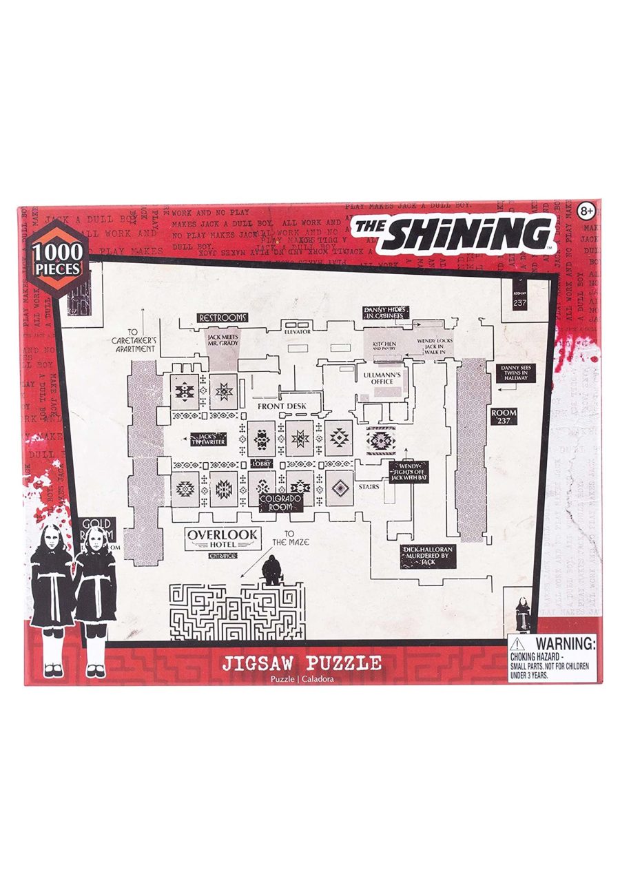 The Shining Floor Plan Jigsaw 1000pcs Puzzle