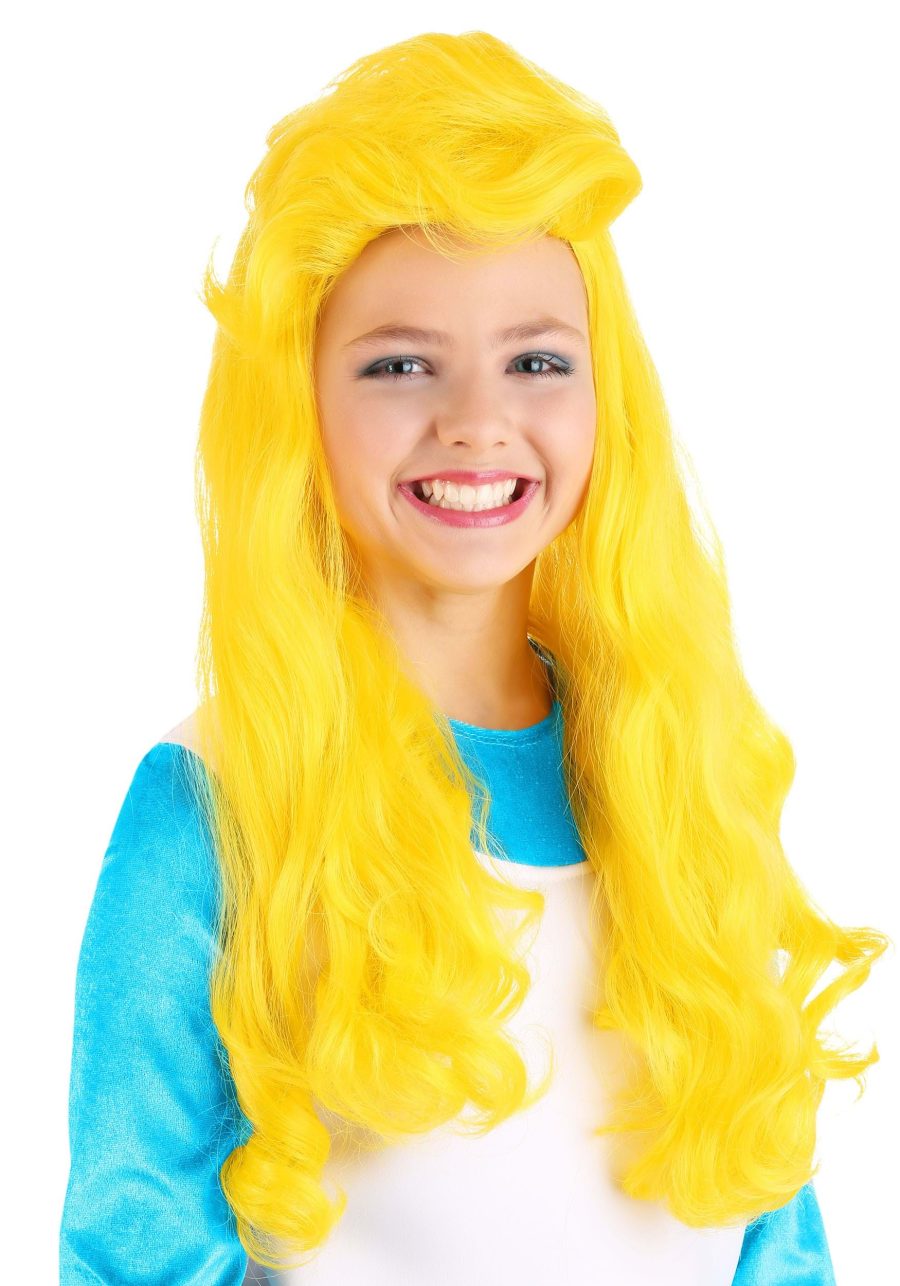 The Smurfs Girl's Smurfette Wig