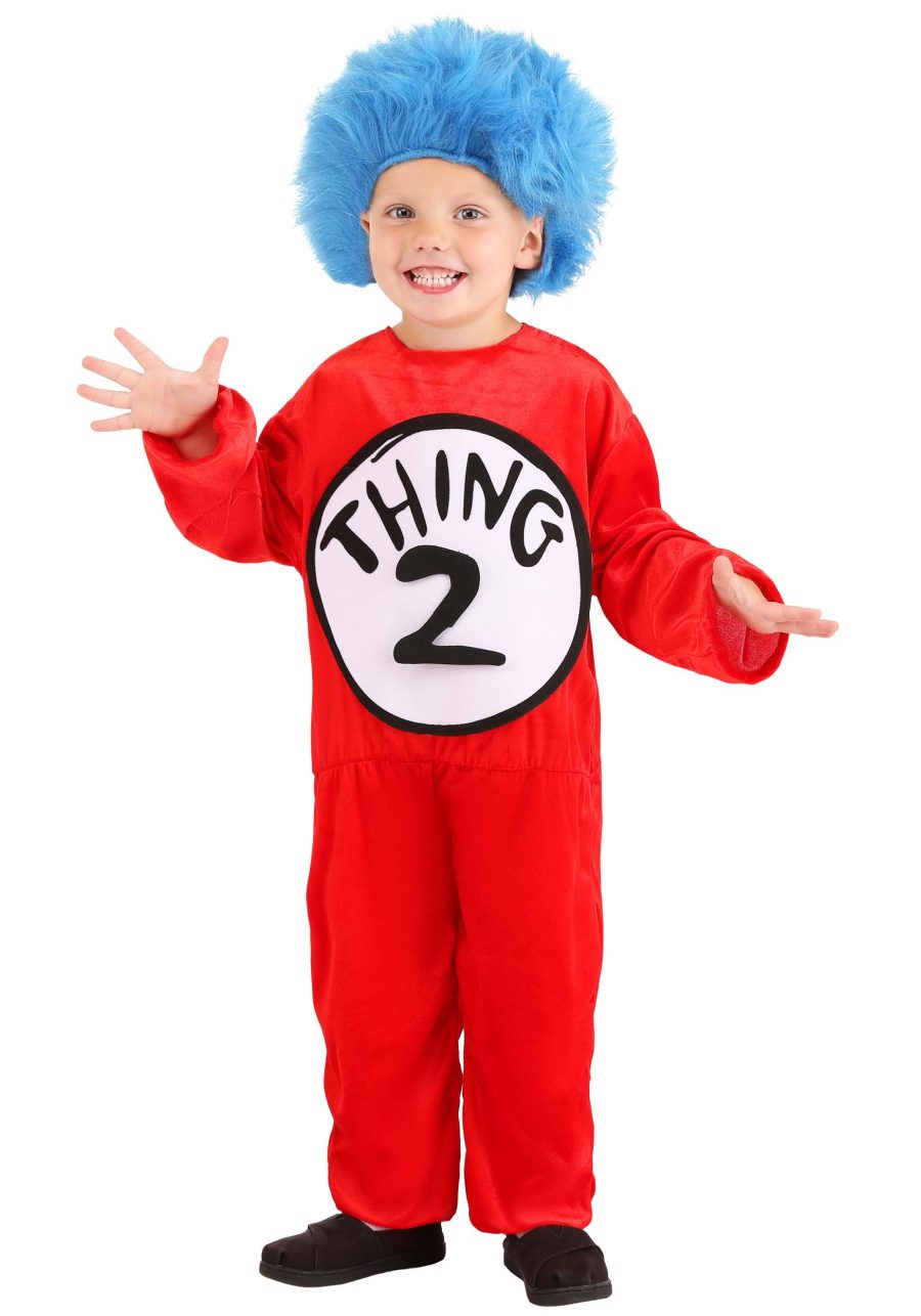Thing 1 & 2 Toddler Costume