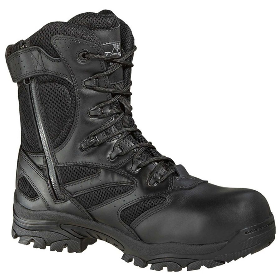 Thorogood 804-6191 Men's 8" Composite Toe Waterproof Side-Zipper Work Boot - Extra Wide