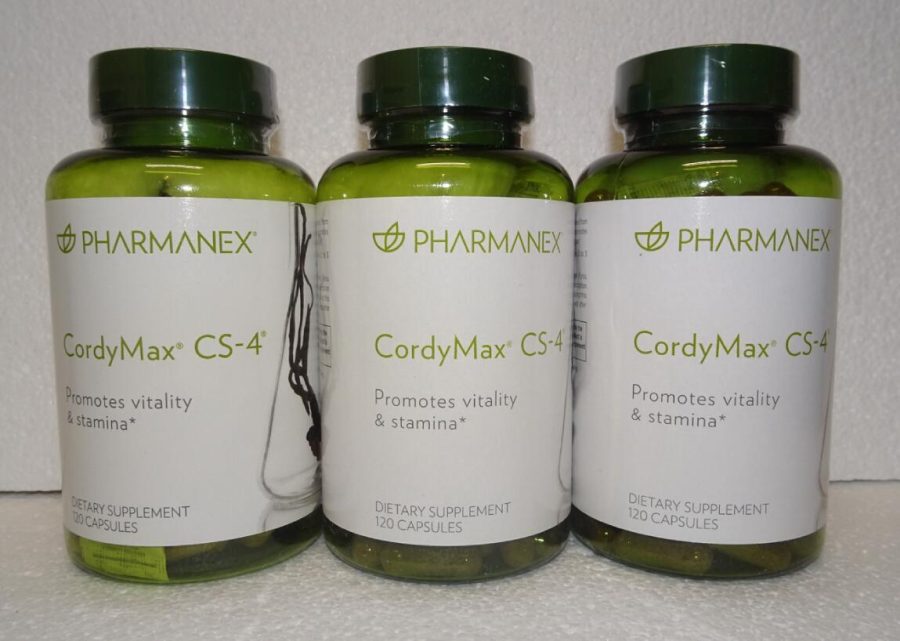 Three Pack: Nu Skin Nuskin Pharmanex CordyMax Cordy Max CS-4 CS4 120 Capsules x3