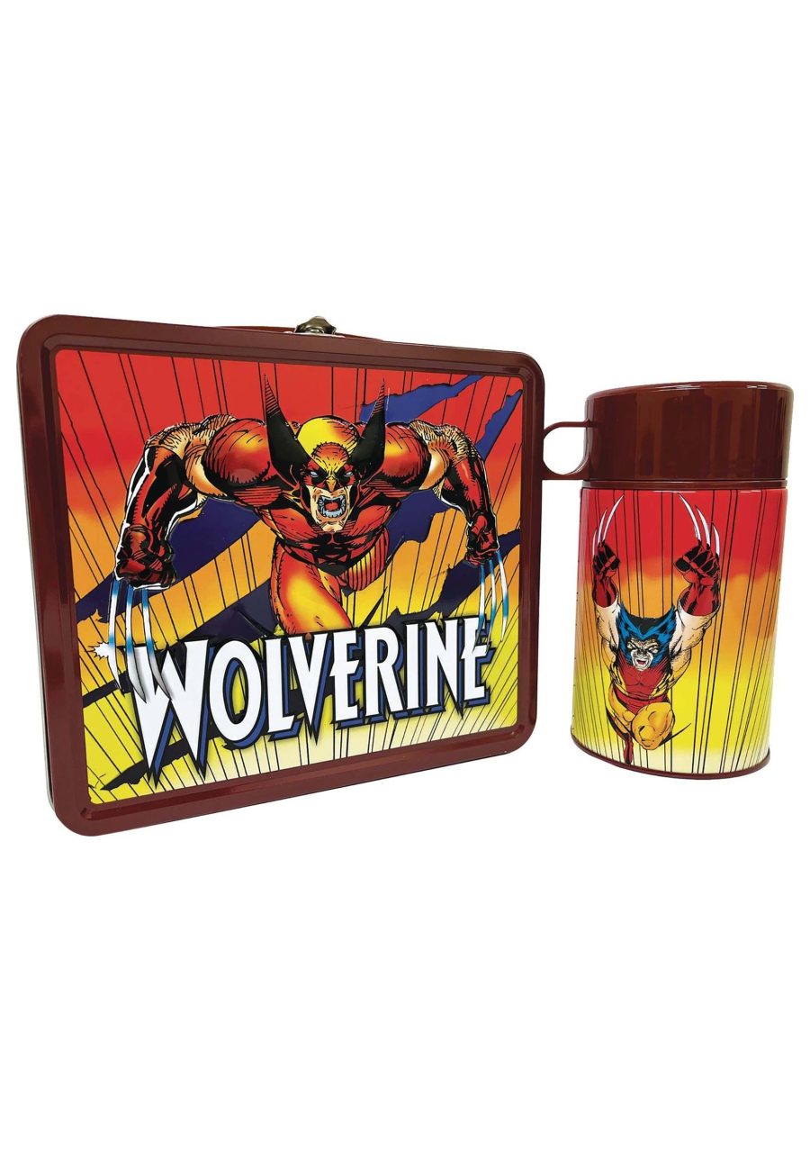 Tin Titans Wolverine Lunchbox & Drink Container