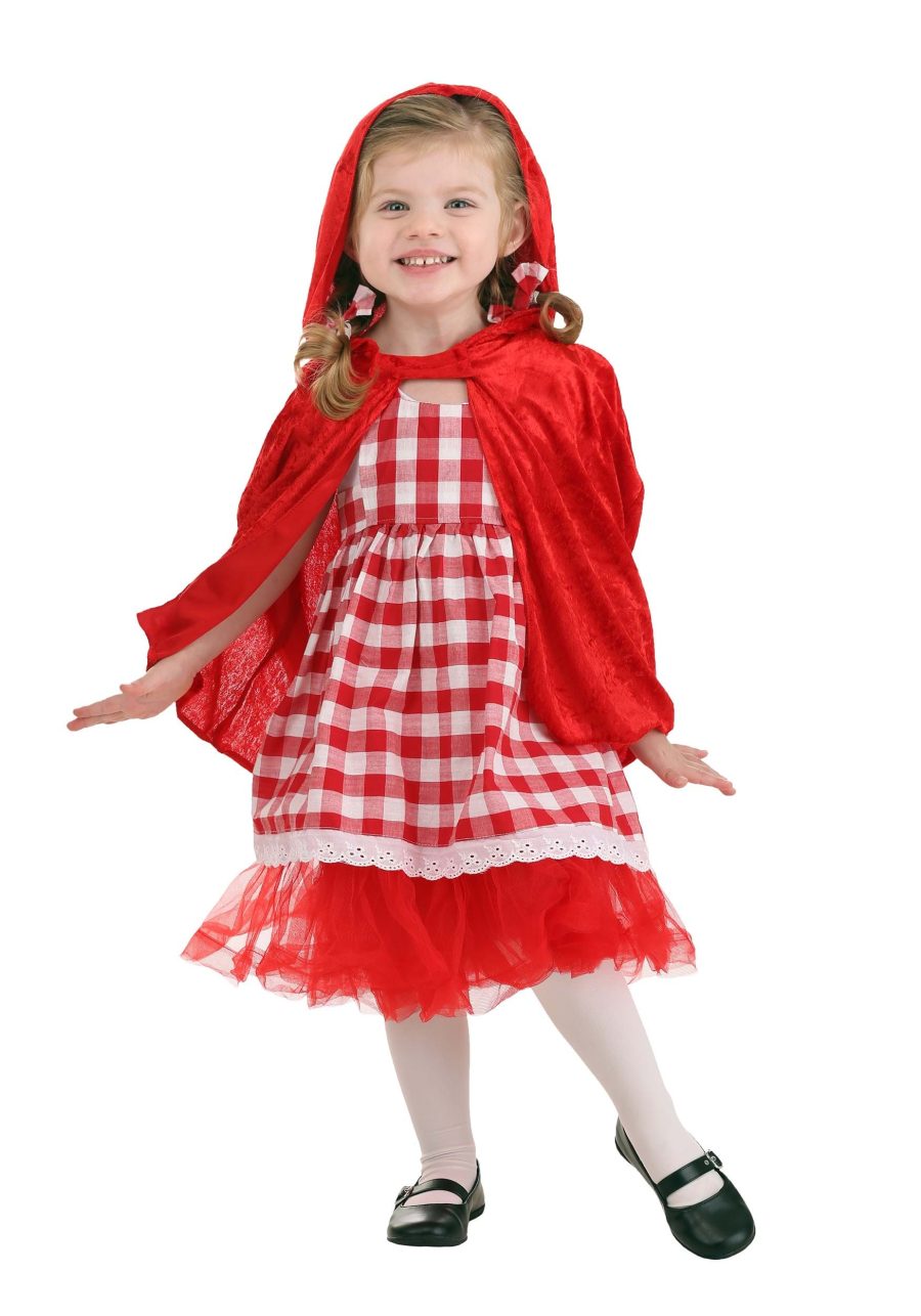 Toddler Girls Red Riding Hood Tutu Costume