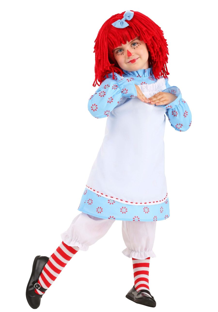 Toddler's Exclusive Raggedy Ann Costume