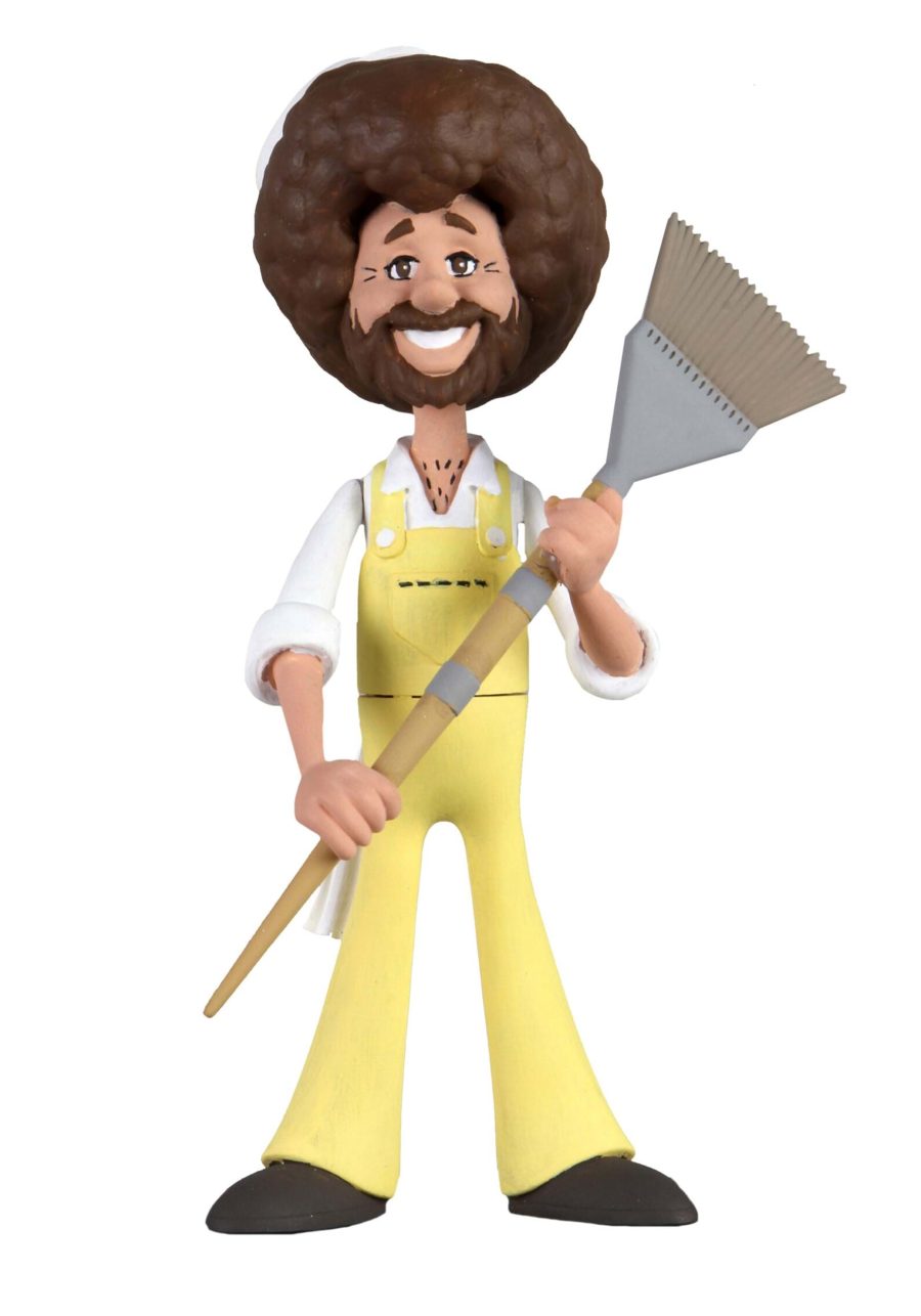 Toony Classic Bob Ross in Overalls 6 Scale Action Figure