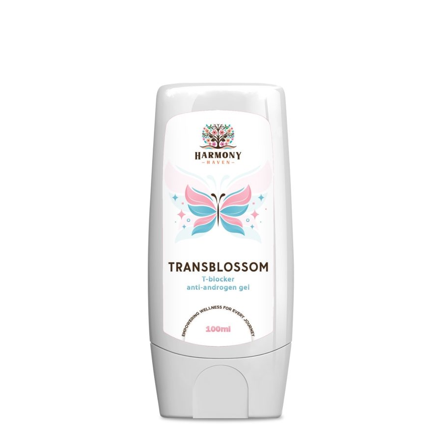 TransBlossom T-Blocker Anti-Androgen Gel Control for MTF Transition 100ml