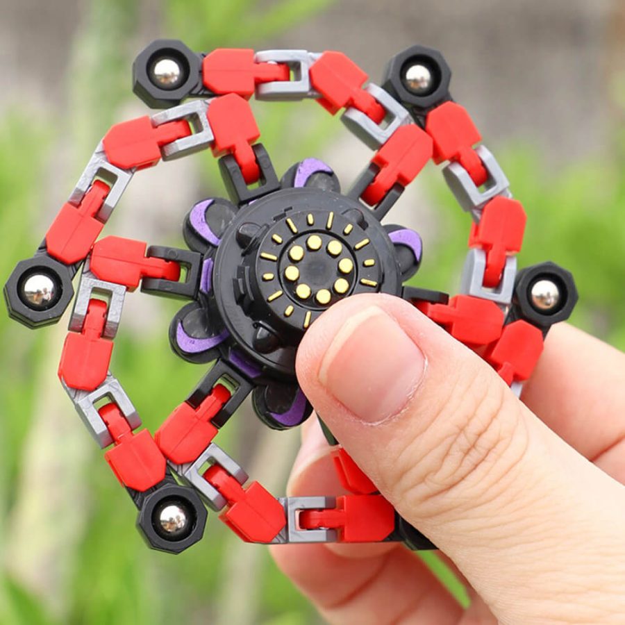 Transforming Mechanical Fingertip Spinner
