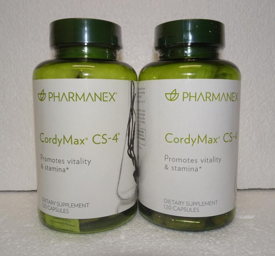 Two Pack: Nu Skin Nuskin Pharmanex CordyMax Cordy Max CS-4 CS4 120 Capsules x2