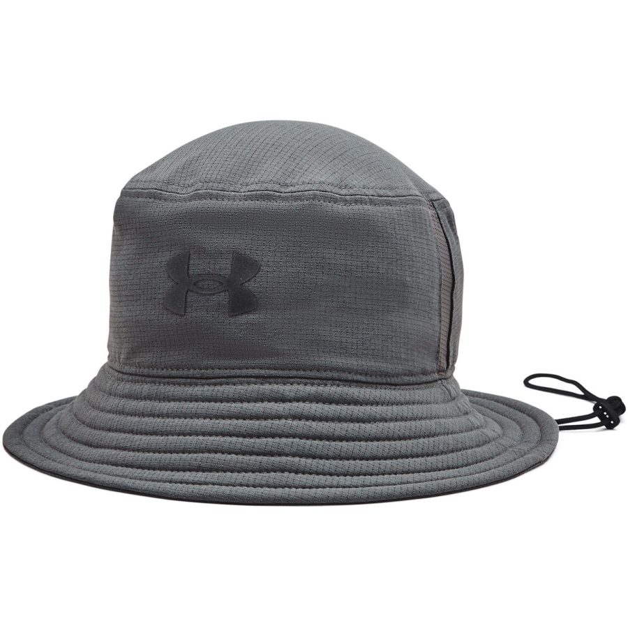 UA ArmourVent Bucket Hat - Pitch Gray/Black/M/L