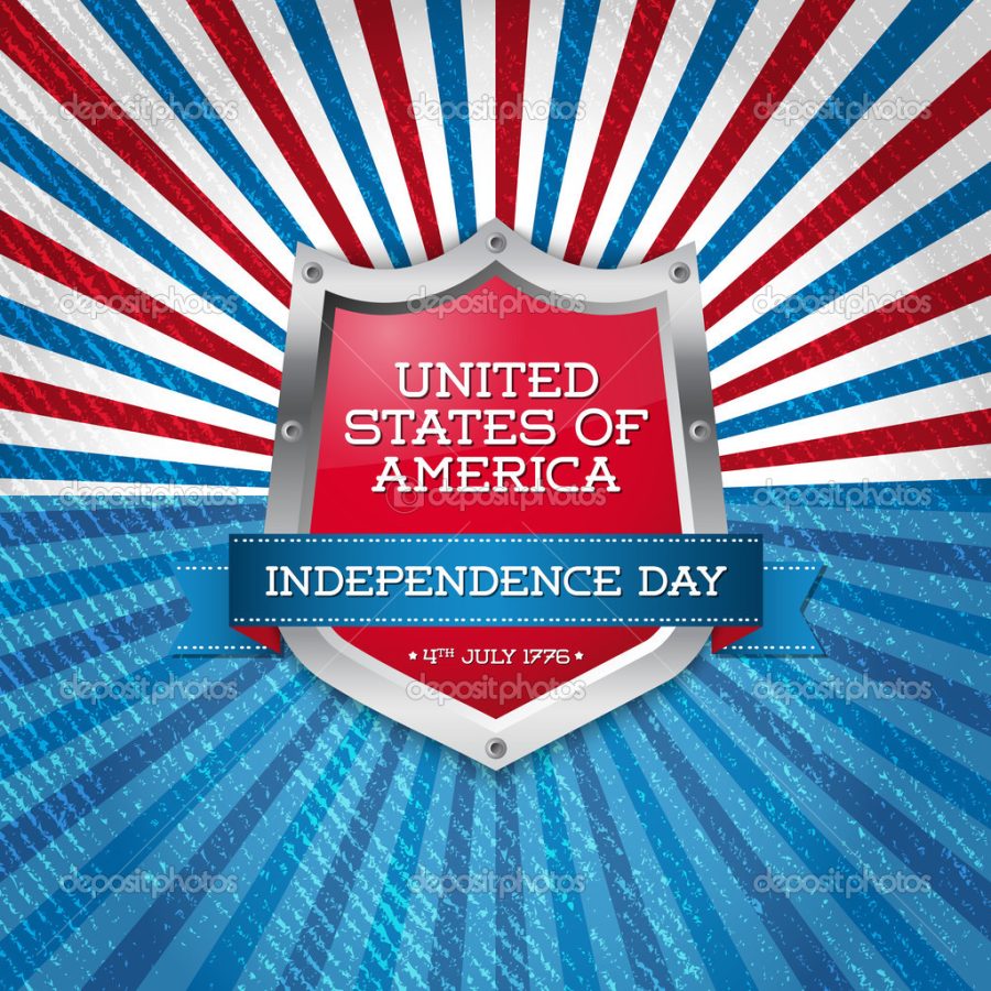 USA independence day symbols