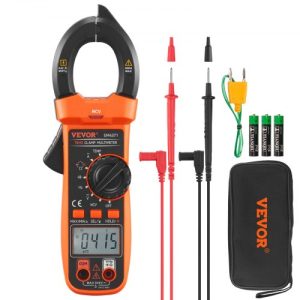 VEVOR Digital Clamp Meter Multimeter True RMS AC DC Volt Amp NCV Measurement